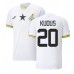 Billige Ghana Mohammed Kudus #20 Hjemmebane Fodboldtrøjer VM 2022 Kortærmet